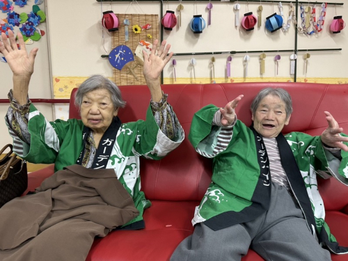 ガーデンハイツ春江本館2階　7月行事