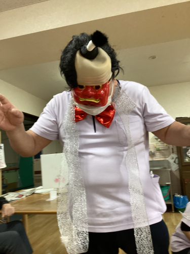 ガーデンハイツ春江　本館１階　節分行事