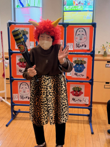 ひまわり　節分行事